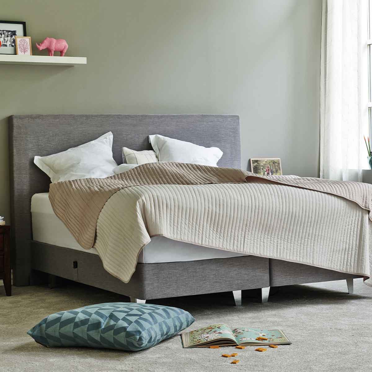 МАТРАК SEALY HYBRID PLUSH ZO LIGHT GREY 70003312