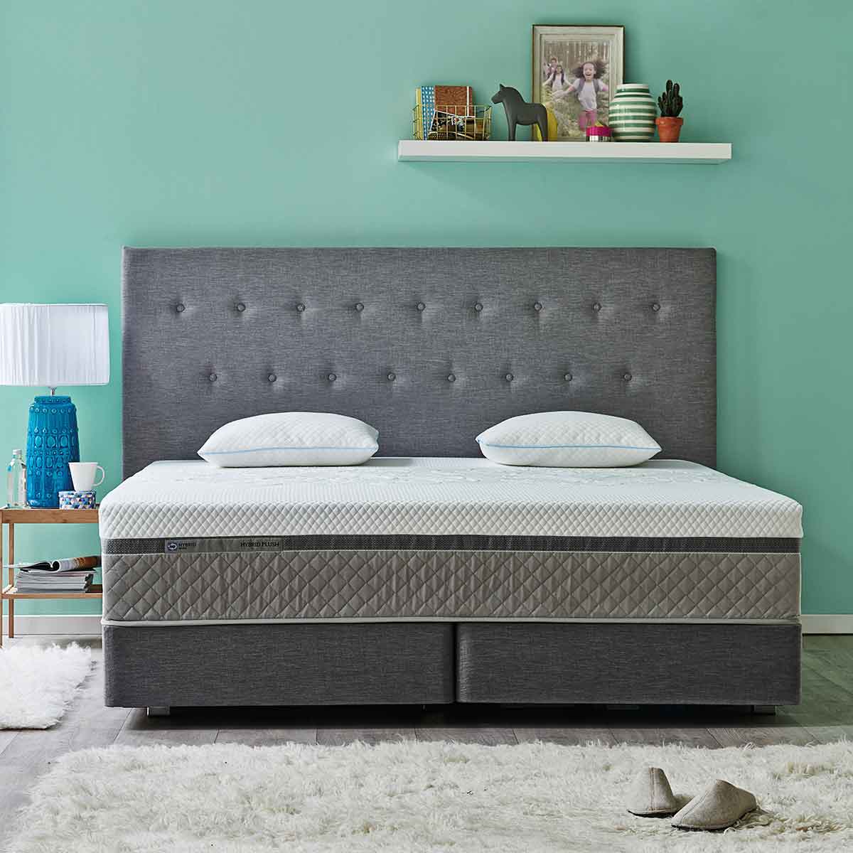 МАТРАК SEALY HYBRID STYLE FR DARK GRAY SOFT