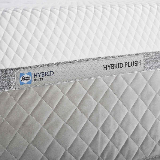 МАТРАК SEALY HYBRID PLUSH ZO LIGHT GREY 70003312