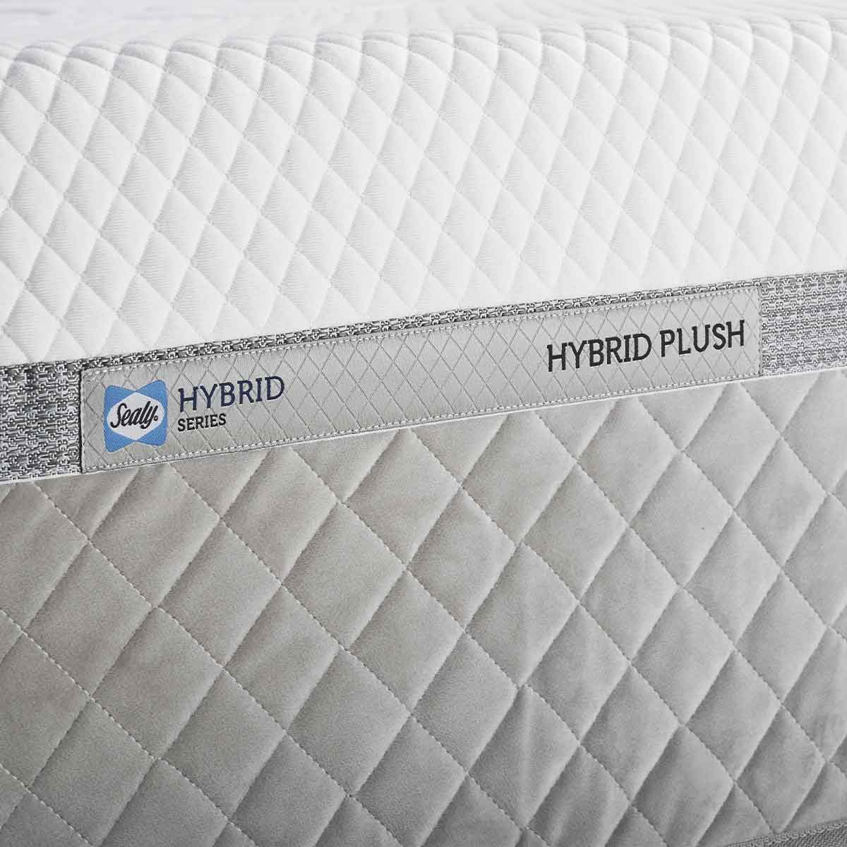 МАТРАК SEALY HYBRID PLUSH ZO LIGHT GREY 70003312